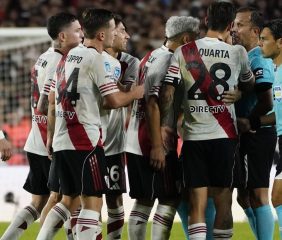 El penal que todo River reclamó en el final
