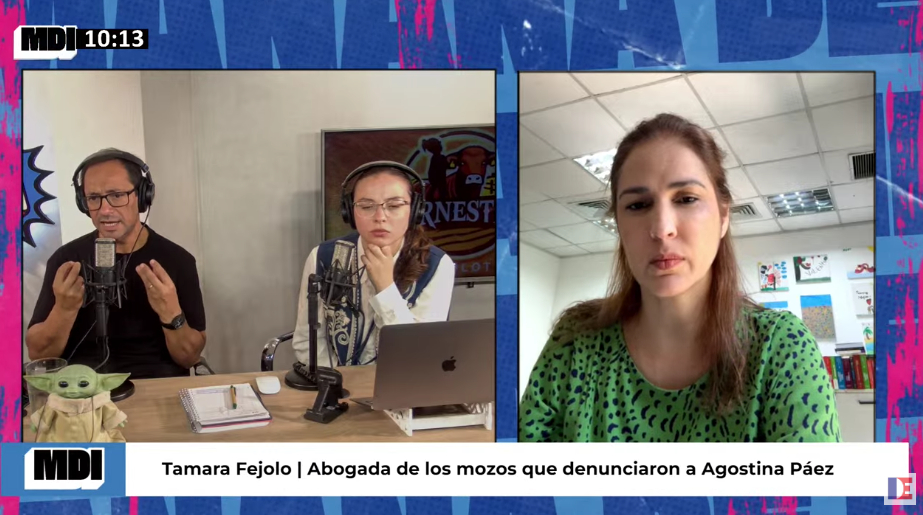 La abogada de los mozos brasileros dijo que ellos “respondieron a gestos de Agostina Páez” y anticipó: “Estamos cerca de un fallo”