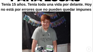 “No nos iremos sin darle el descanso eterno”: los padres de Lucas rompieron el silencio en la transmisión de “La Mañana de Info”