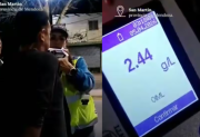 “¡Es una banda, viejo!”: el grito del copiloto a un conductor que dio positivo al test de alcoholemia