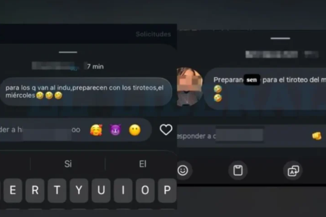 “Los que van a la indu, prepárense para tiroteos”: los mensajes de dos alumnas que movilizaron a policías, padres y autoridades del colegio