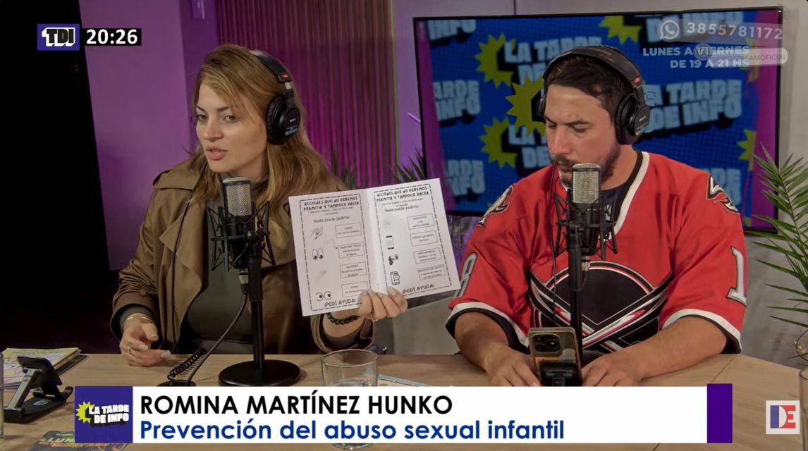 Prevención del abuso infantil: Romina Martínez Hunko propone herramientas didácticas para proteger a las infancias