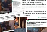 Los medios brasileños usan el gesto de Mariano Páez para ratificar el racismo de Agostina: “No fue un error, es un patrón”