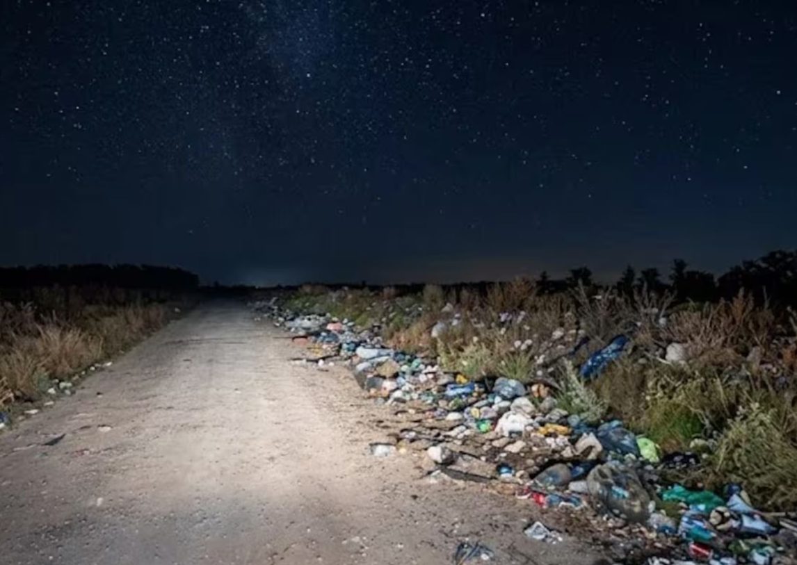 Investigan el hallazgo de un cuerpo calcinado en un basural