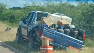 Ruta 92: un herido tras un fuerte choque entre un auto y una camioneta