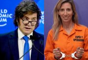 Milei compartió una imagen de IA con Luciana Geuna esposada y escala su conflicto contra la prensa