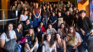 Estudiantes de Comunicación Social disfrutaron de una función especial en el Cine Renzi