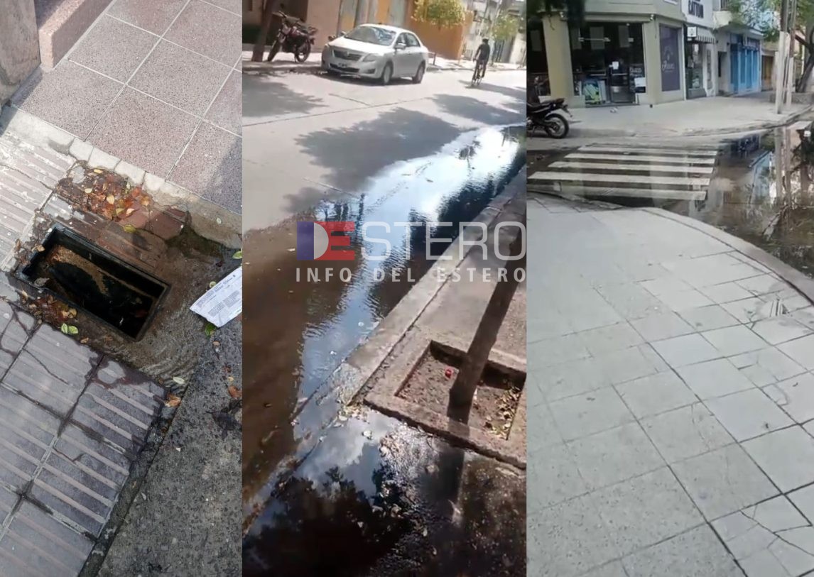 Manantial de agua servida en Independencia y Catamarca genera indignación y riesgo sanitario