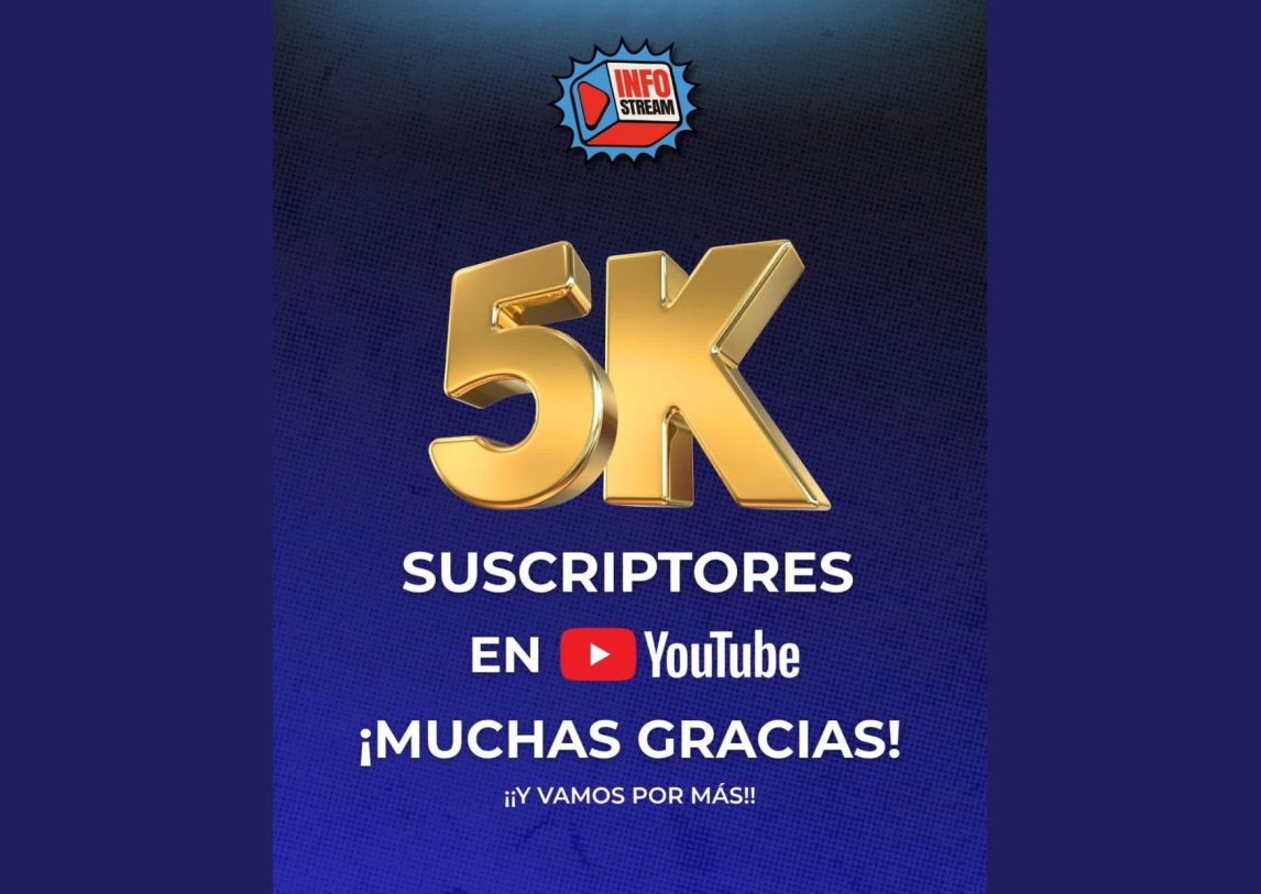 ¡SOMOS 5.000 EN YOUTUBE! INFO STREAM NO PARA DE CRECER GRACIAS A VOS
