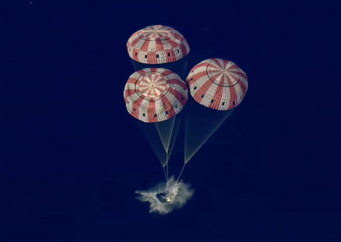 La histórica misión lunar completó su regreso triunfal a la Tierra