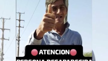 Urgente: buscan intensamente a un hombre de 62 años en el límite de Santiago y Tucumán