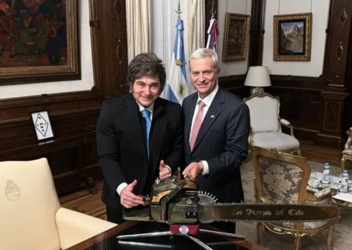 Cumbre liberal en Casa Rosada: Milei recibe a José Antonio Kast en su primer viaje oficial