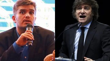 Nuevo cruce “tuitero” entre Milei y el santiagueño Matías Ignacio Lara