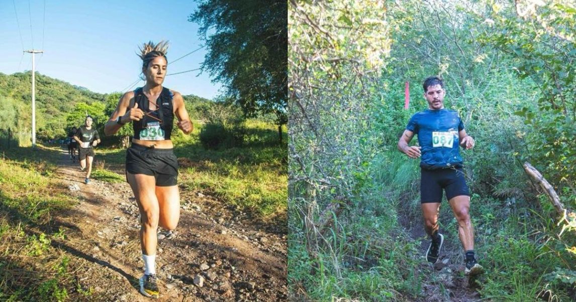Lucas Deffis y Lourdes Garnica se quedaron con la primera fecha del Trail Santiagueño