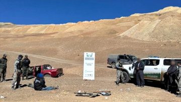 Capturan a 4 mineros chilenos que extraían pepitas de oro en territorio argentino