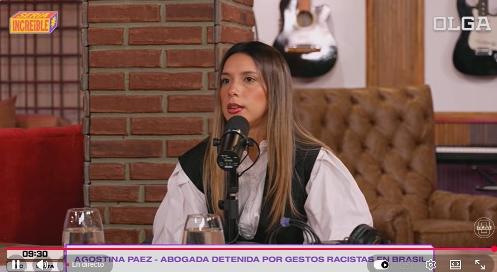“No lo dimensioné”: qué dijo Agostina Páez en el streaming de Olga sobre el gesto que generó la causa