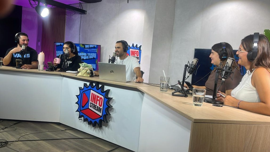 Info Stream se expande: exitoso debut de “La Tarde de Info” para renovar el cierre de la jornada