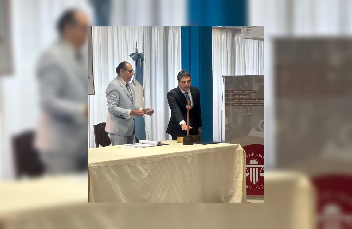 El diputado Lelio Manzanarez juró como procurador