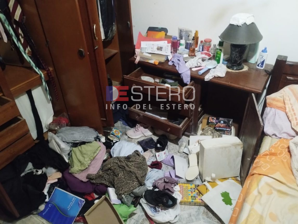 Investigan el robo de más de un millón de pesos y joyas de oro desde una vivienda en La Banda