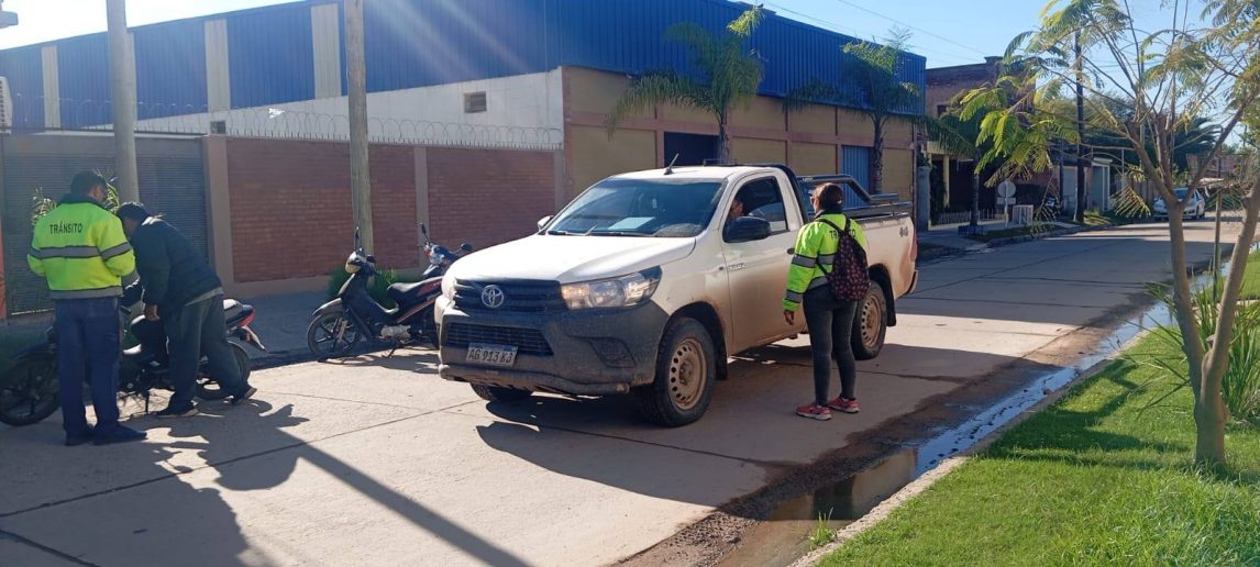 Añatuya: despliegan un importante control vehicular en distintos puntos de la ciudad