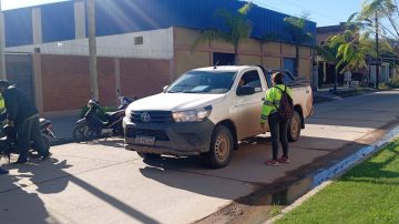 Añatuya: despliegan un importante control vehicular en distintos puntos de la ciudad