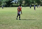 Niños de Pampa de los Guanacos participaron en un torneo nacional de fútbol en Santiago del Estero