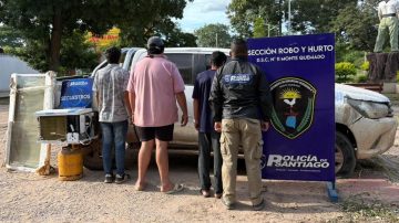 Tres detenidos por desvalijar la vivienda de un vecino en Monte Quemado