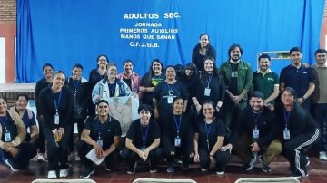 Monte Quemado: estudiantes se capacitaron en maniobras de RCP y primeros auxilios