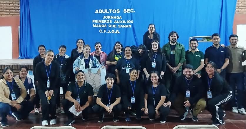 Monte Quemado: estudiantes se capacitaron en maniobras de RCP y primeros auxilios