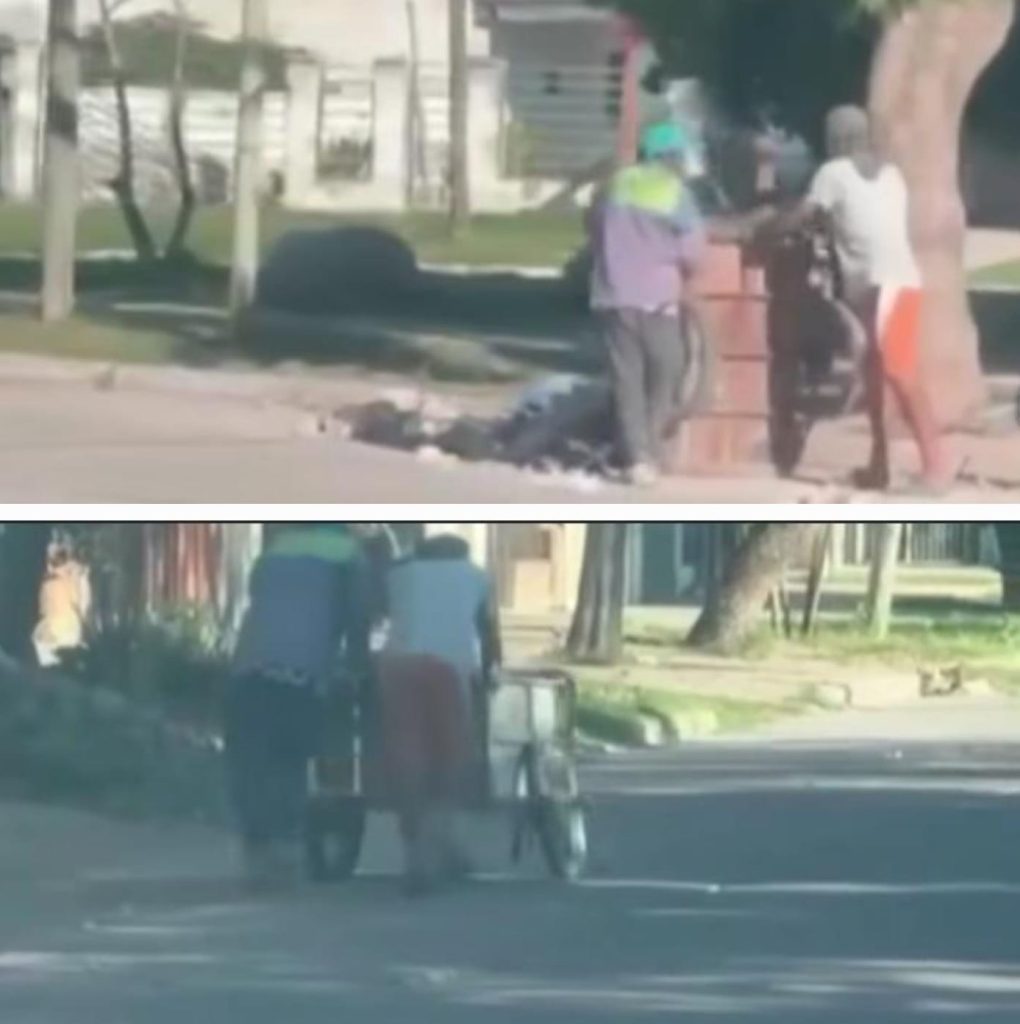 Levantaron escombros de la casa de un vecino y los tiraron a una cuadra: “una falta de respeto”