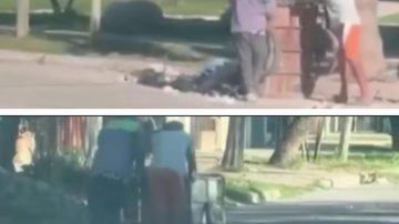 Levantaron escombros de la casa de un vecino y los tiraron a una cuadra: “una falta de respeto”