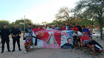 El Padre Pepe y 120 jóvenes del Hogar de Cristo caminan hacia la Virgen del Valle