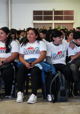 Clase magistral del programa "Santiago Crece con Vos" en el Nodo Tecnológico