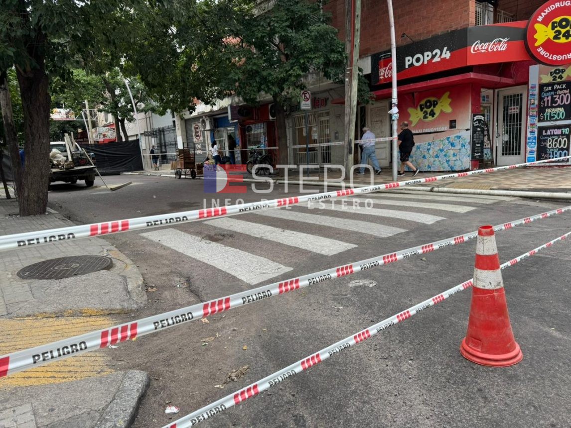 Atención conductores: corte de tránsito en pleno centro por obras de Aguas de Santiago