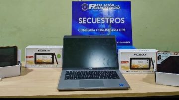 La Banda: recuperan elementos que fueron robados desde un jardín de infantes y vendidos a vecinos de la zona