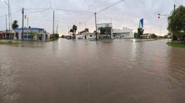Temporal devastador en el sudeste: Añatuya bajo el agua y más de 100 mm de lluvia en la región
