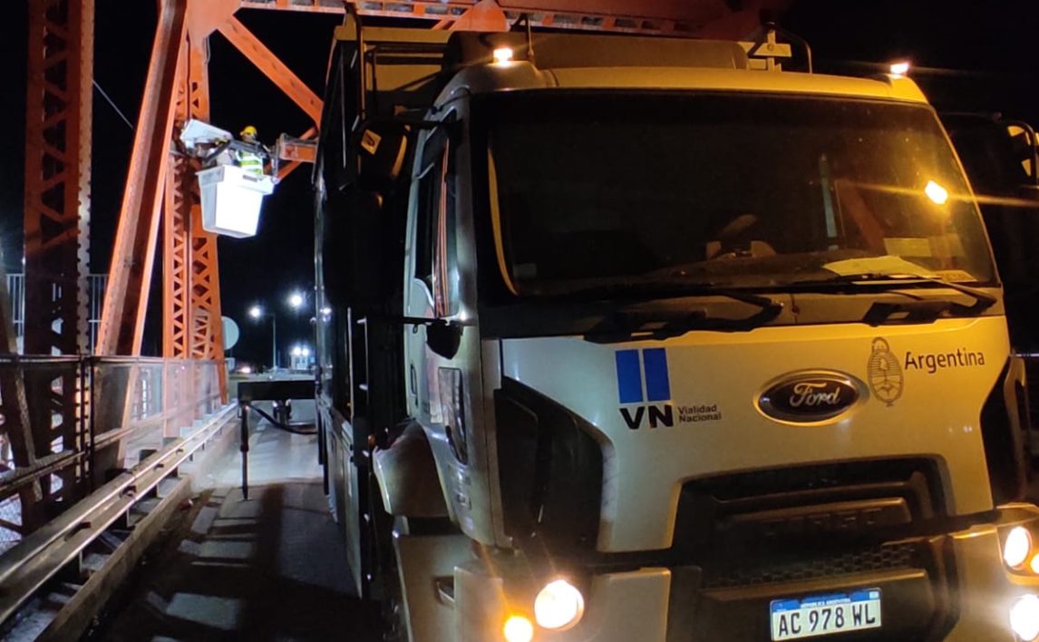 Atención conductores: inhabilitarán la circulación en el Puente Carretero desde esta noche