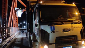 Atención conductores: inhabilitarán la circulación en el Puente Carretero desde esta noche