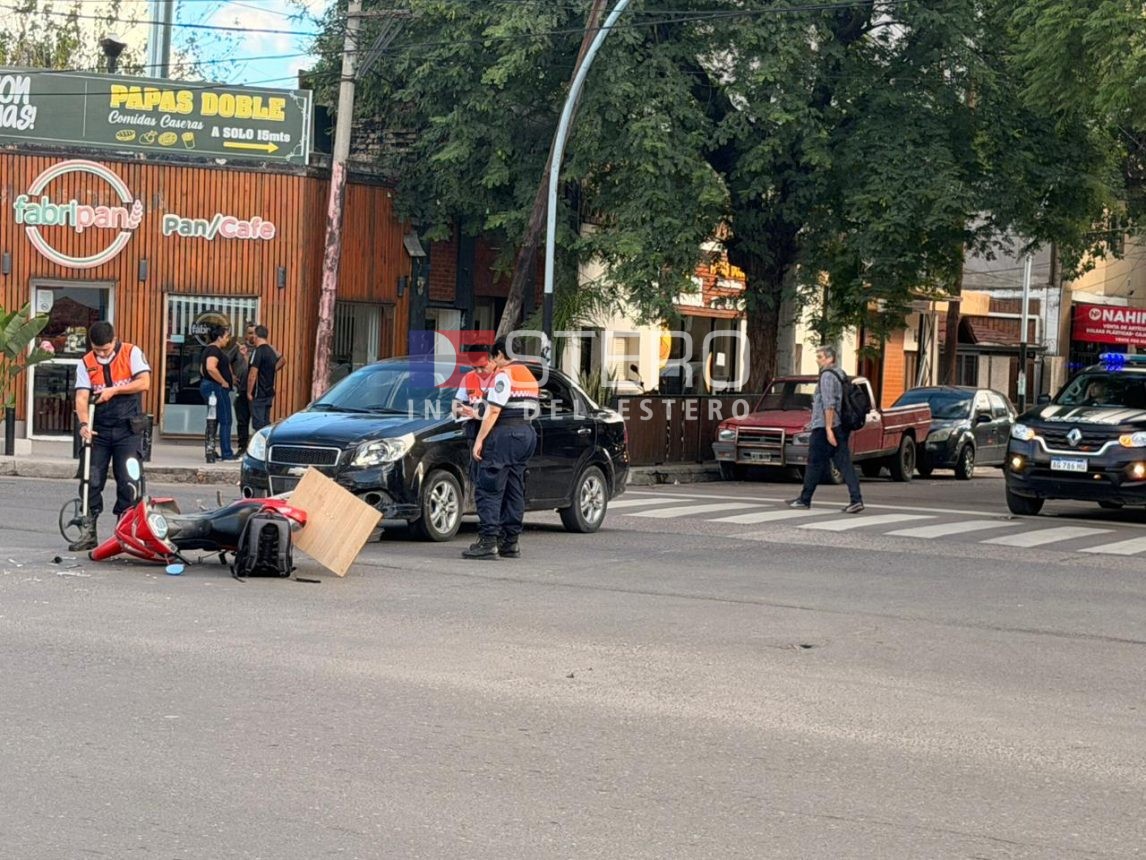 Fuerte choque en Belgrano y Alsina desencadenó un caos en el tránsito