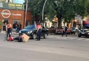 Fuerte choque en Belgrano y Alsina desencadenó un caos en el tránsito