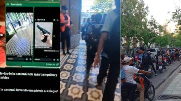 Tensión en las escuelas: intensifican controles policiales por amenazas de supuestos “tiroteos”