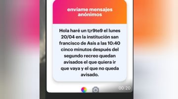 Con fecha y hora: circula una nueva amenaza de tiroteo y el colegio informó que se realizó denuncia formal