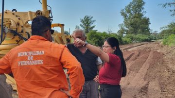 Fernández: intensifican el plan de mejora de calles y nivelado de calzadas