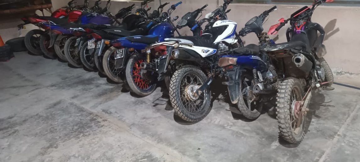 Operativos en distintos puntos de la provincia terminaron con 20 motos secuestradas y conductores demorados