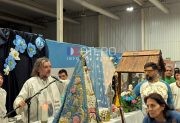 Emotivo recibimiento en el Nodo: el padre Pepe y los peregrinos llegaron con la imagen de la Virgen