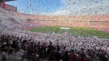 Así fue el impactante recibimiento de River en el Superclásico