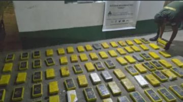 Cayó presunta “puntera” de un cargamento de 106 kilos de cocaína que pasó la noche en Pinto