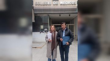 Elecciones en el Colegio de Médicos: encabezada por el Dr. Carlos Fuenzalida, se presentó la lista opositora