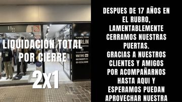 Crisis en el centro: otro histórico local baja la persiana y crece la preocupación entre comerciantes