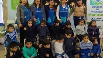 El Jardín de Infantes “Mi pequeño mundo” recibió al programa “Jugando también me cuido”